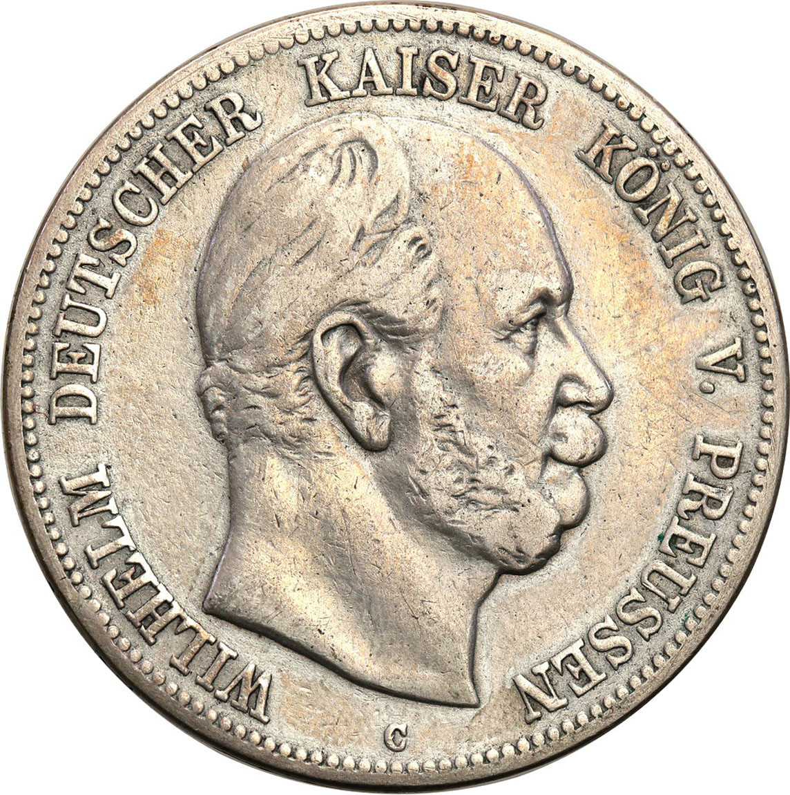 Niemcy, Prusy. 5 marek 1876 C, Frankfurt