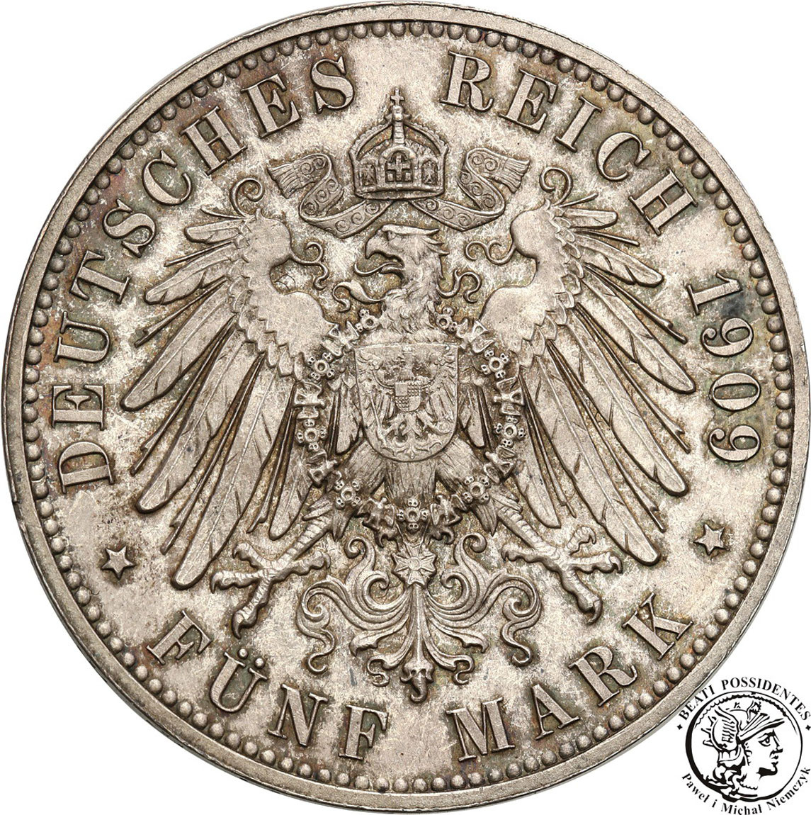 Niemcy, Saksonia. Fryderyk August III. 5 marek 1909, Muldenhütten