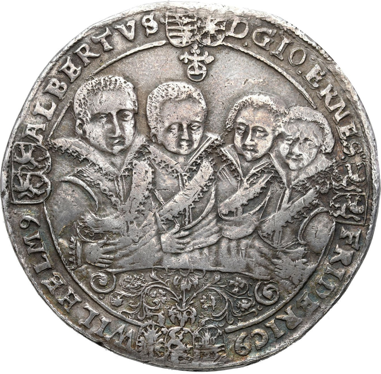 Niemcy, Sachsen-Weimar (1605-1619). Johann Ernest i jego 7 braci. Talar 1615