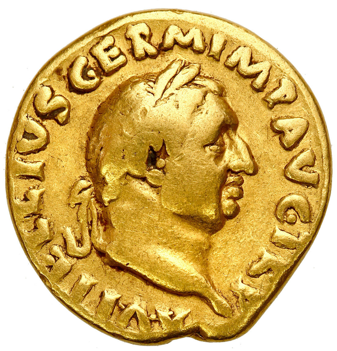 Cesarstwo Rzymskie, Aureus, Witeliusz 69 r.n.e., Rzym - RZADKOŚĆ
