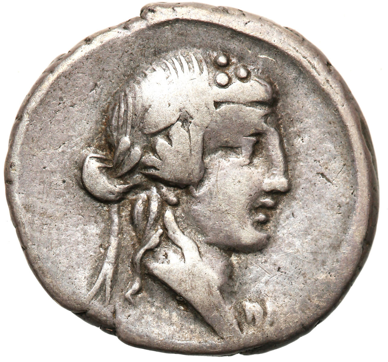 Republika Rzymska, Denar, Q. Titius 90 r. p. n. e., Rzym