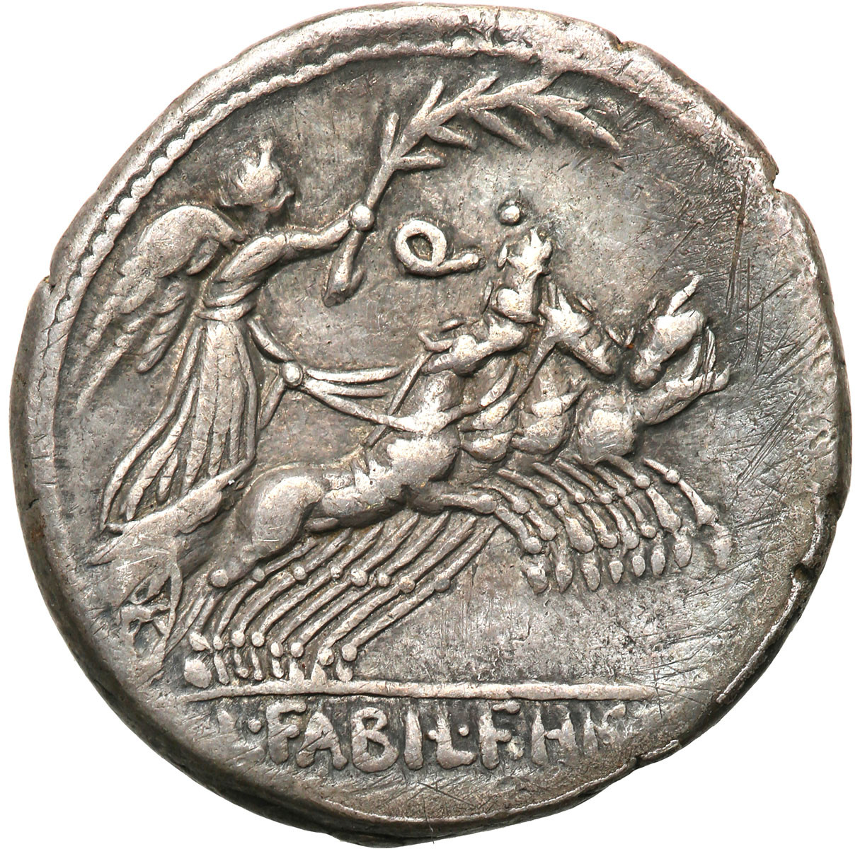 Republika Rzymska, Denar, C. Annius i L. Fabius Hispaniensis 82-81 p. n. e.