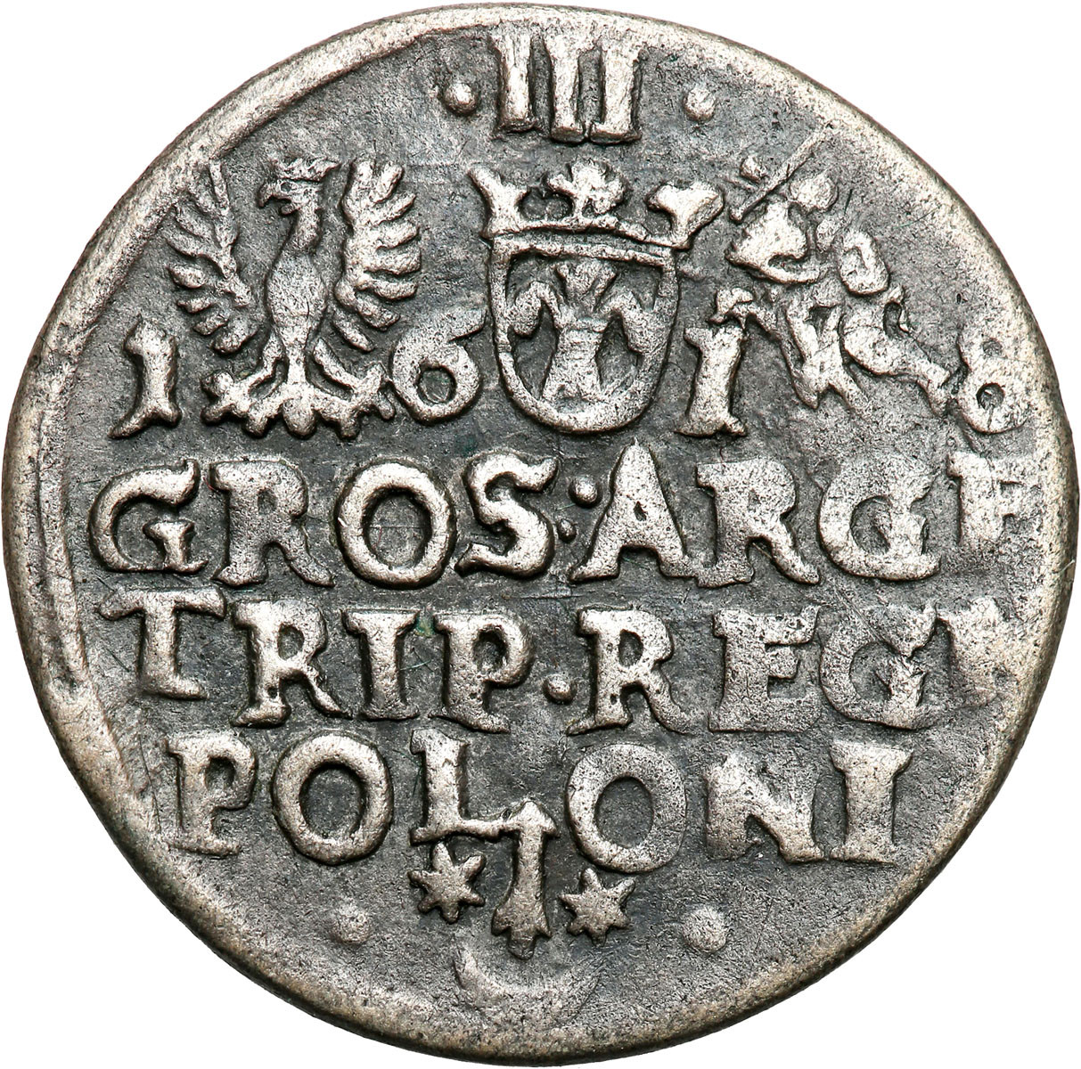 Zygmunt III Waza, Trojak (3 grosze) 1618, Kraków
