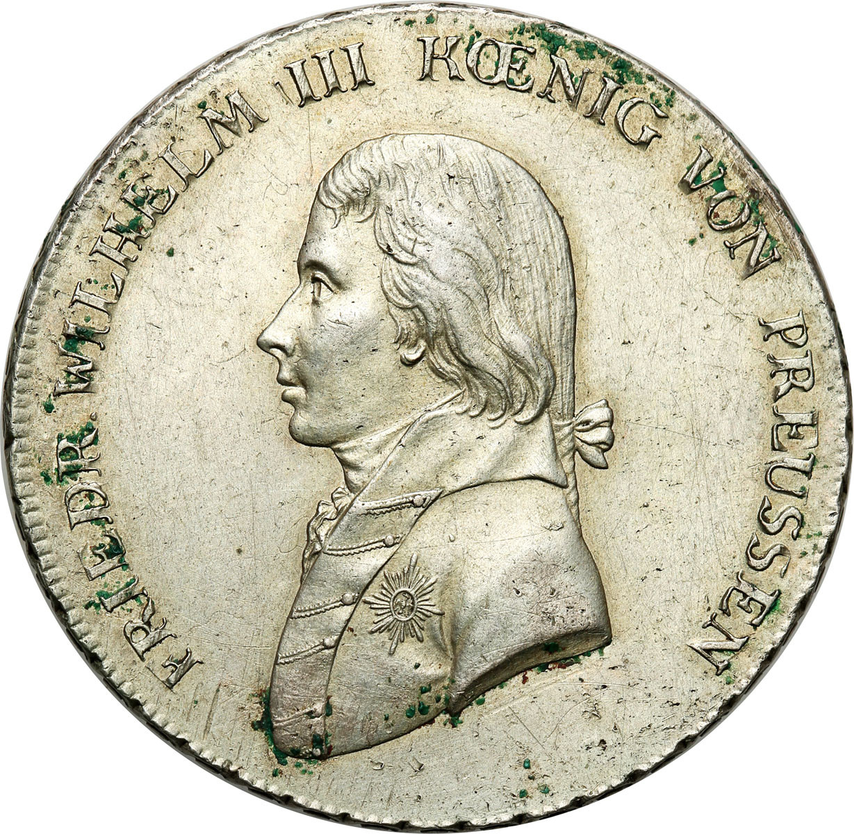 Niemcy, Prusy. Fryderyk Wilhelm III (1797-1840). Talar 1797 A, Berlin - ŁADNY