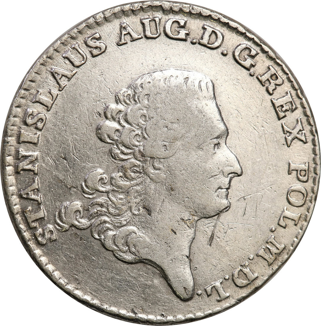 Stanisław August Poniatowski. Dwuzłotówka (8 groszy) 1766 FS, Warszawa