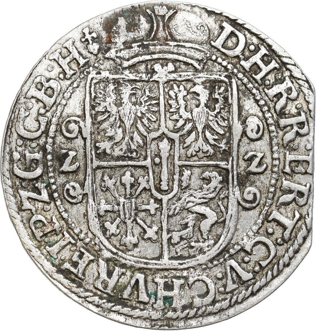 Prusy Książęce. Jerzy Wilhelm. Ort (18 groszy) 1622, Królewiec - ŁADNY