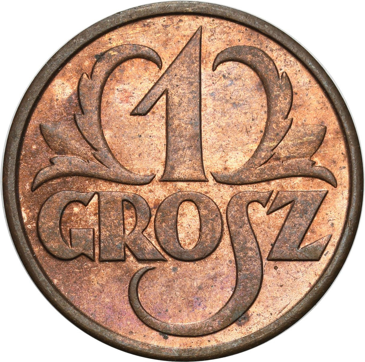 II RP. 1 grosz 1931 – PIĘKNY