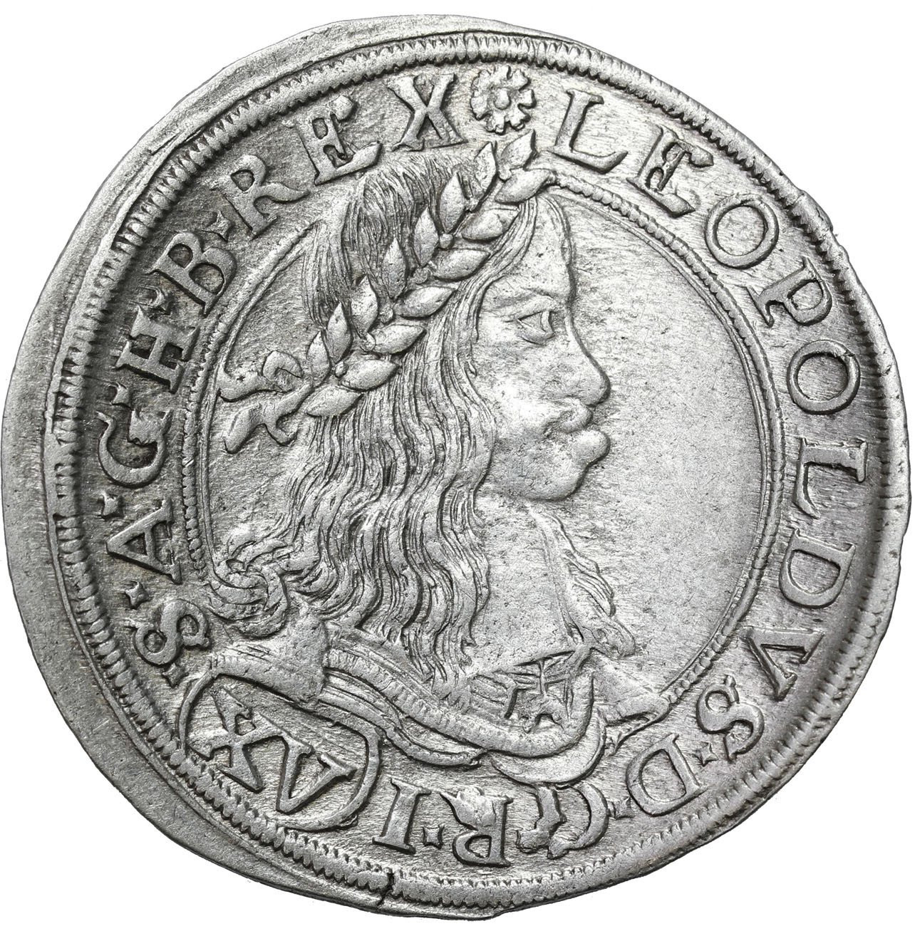 Austria, Leopold I (1657-1705). 15 krajcarów 1662 CA, Wiedeń