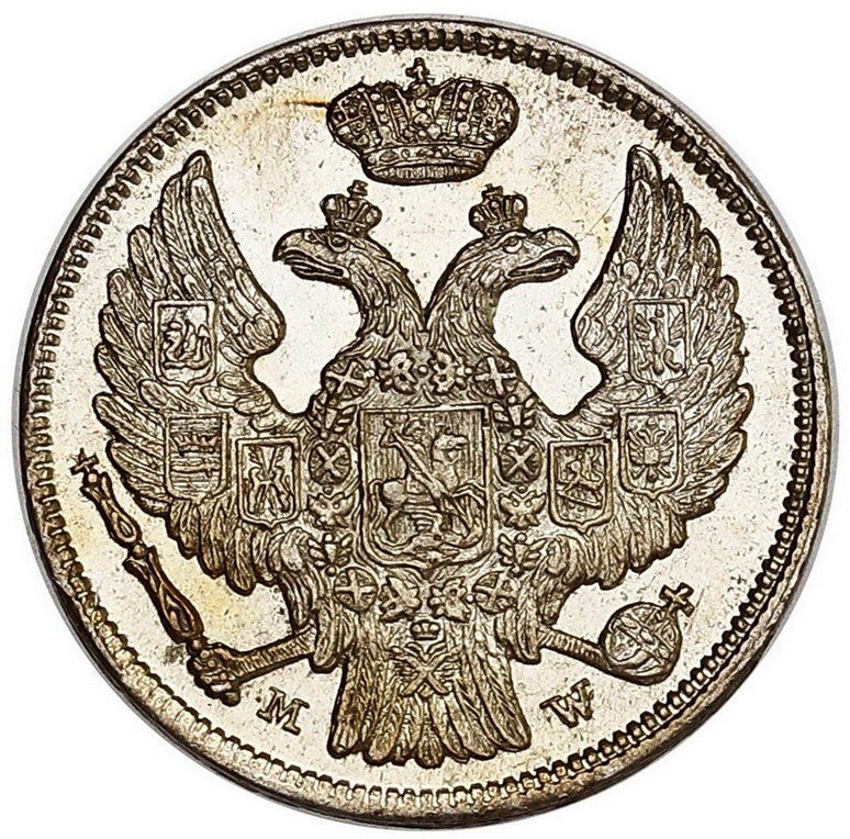 Królestwo Polskie. 15 kopiejek = 1 złoty 1836, Warszawa