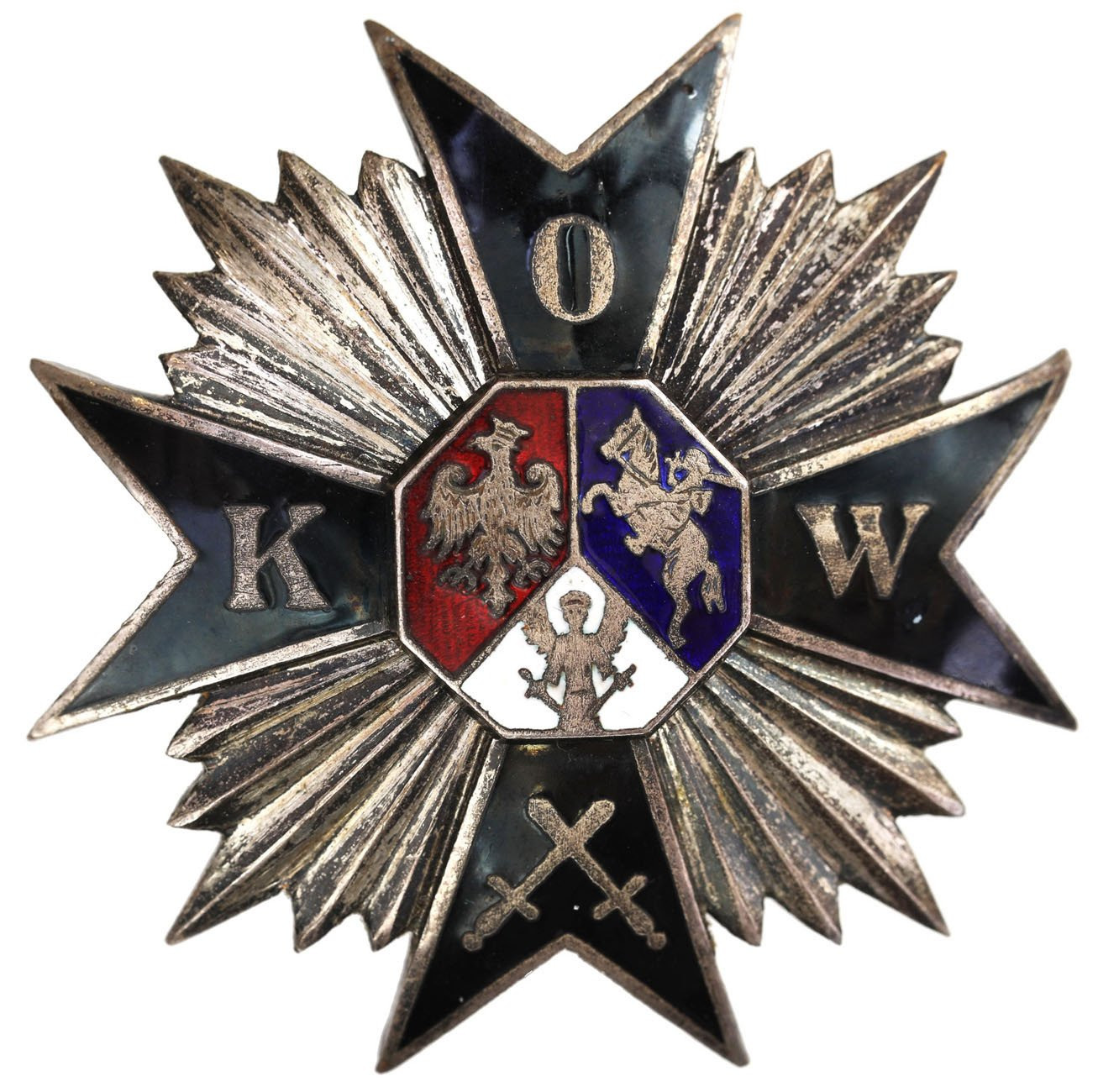 II RP. Odznaka Obrońcom Kresów Wschodnich - RZADKOŚĆ