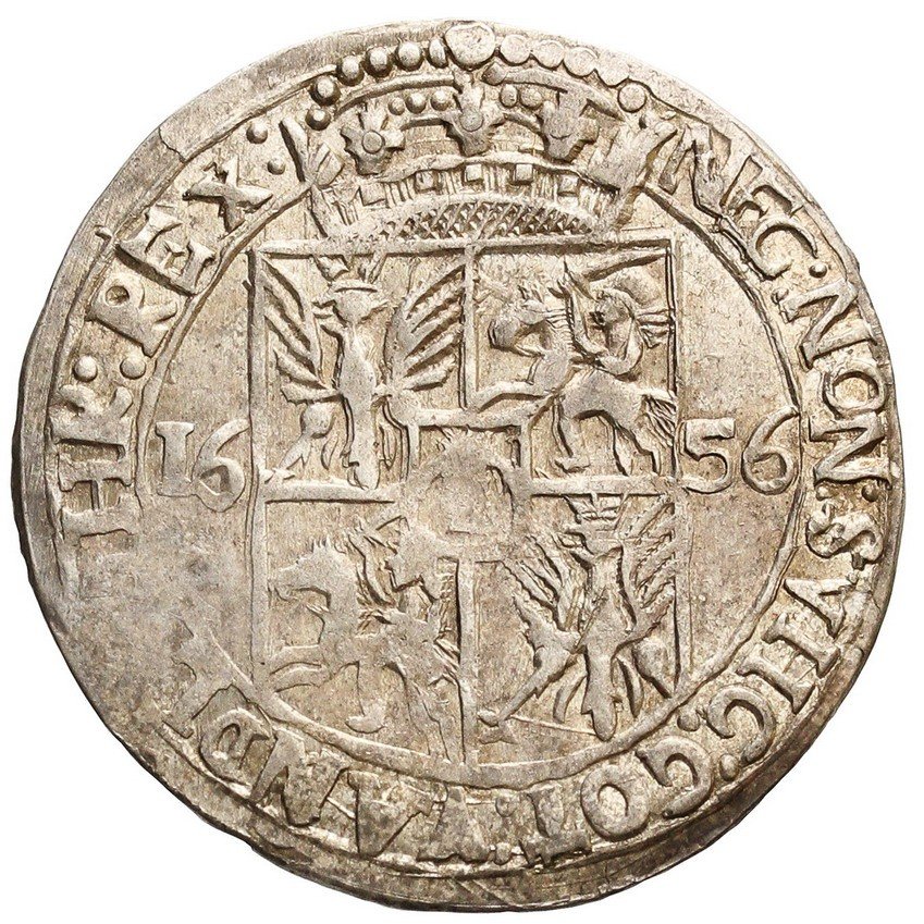 Jan II Kazimierz. Ort 1656, Lwów