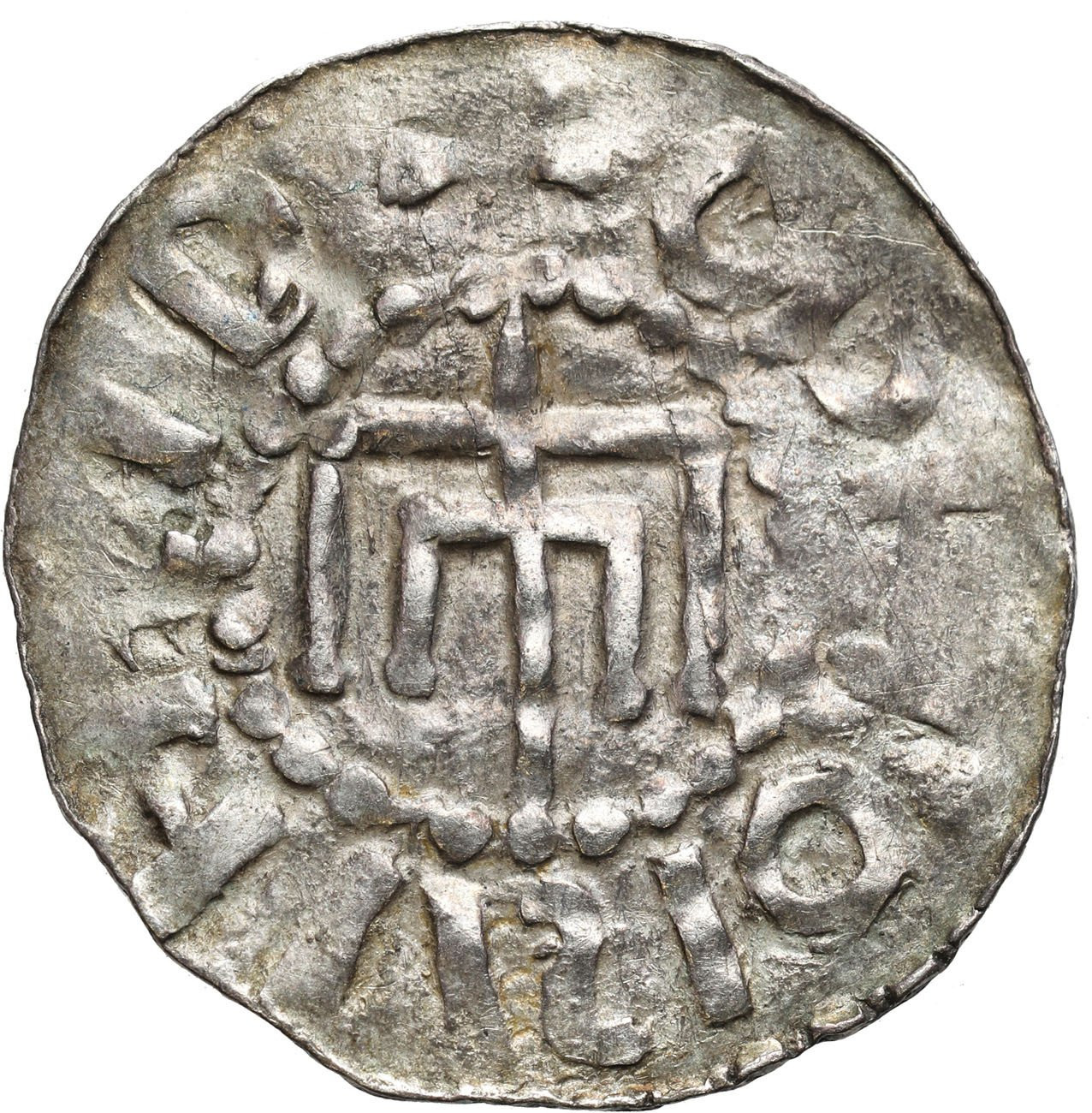 Niemcy, Saksonia. Bernhard II von Sachsen (1011-1059). Denar, Jever