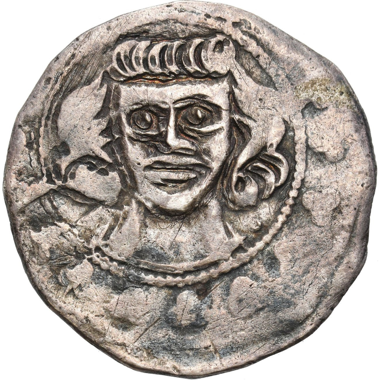 Śląsk, Księstwo Fürstenberskie. Henryk, Bernard i Bolko II (1301-1326). Kwartnik po 1314, Lwówek - RZADKOŚĆ R5