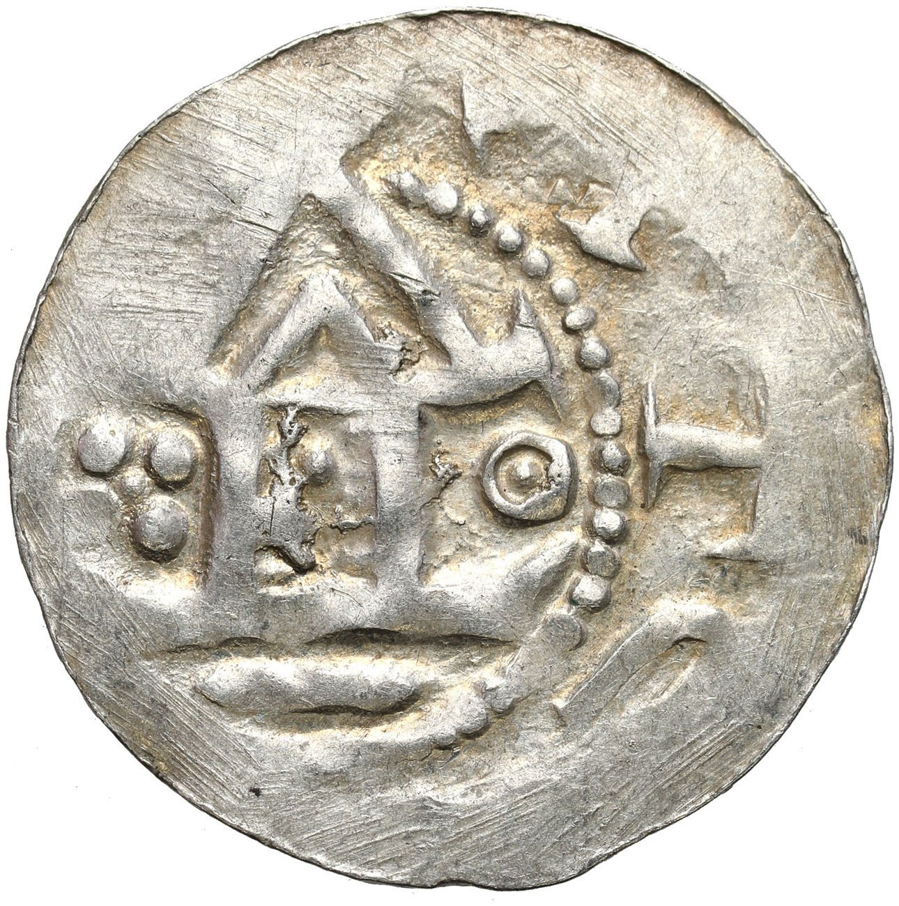 Niemcy, Saksonia. Otto III (983–1002). Naśladownictwo denara typu OAP XI wiek
