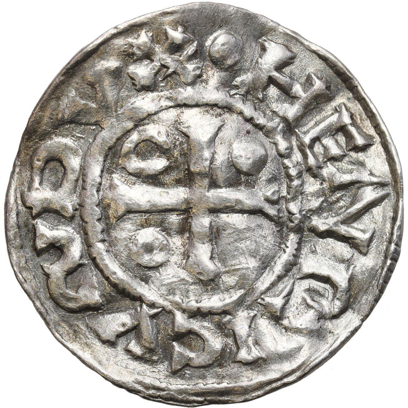 Niemcy, Bawaria - Ratyzbona. Henryk II Kłótnik 955–976 / 985–995. Denar