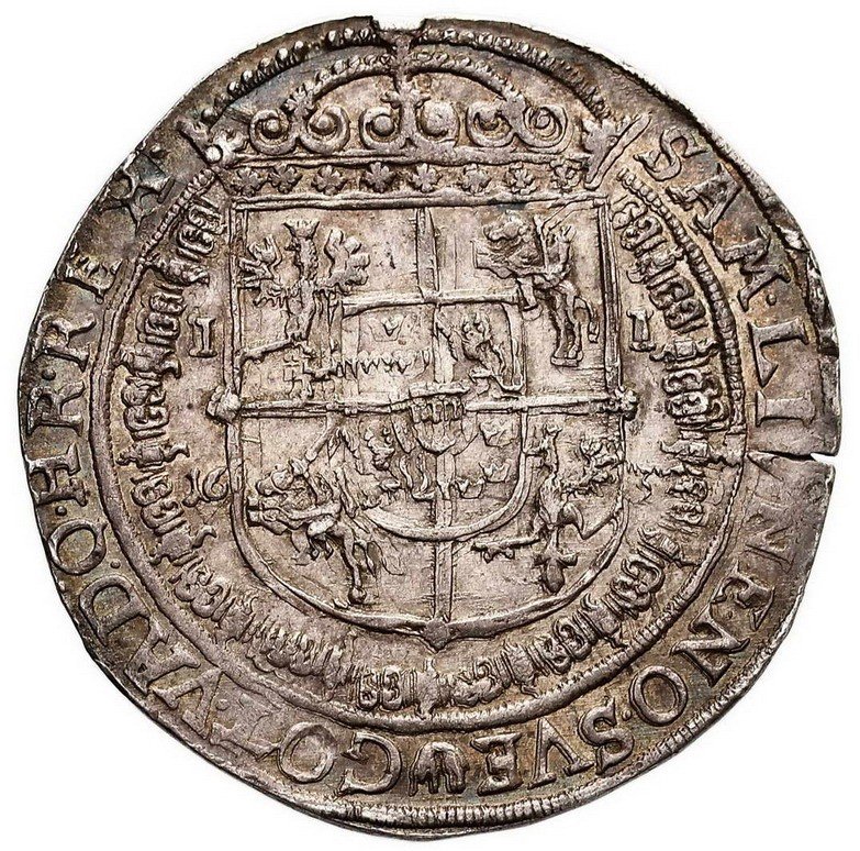 Zygmunt III Waza. Półtalar 1632, Bydgoszcz UNIKAT