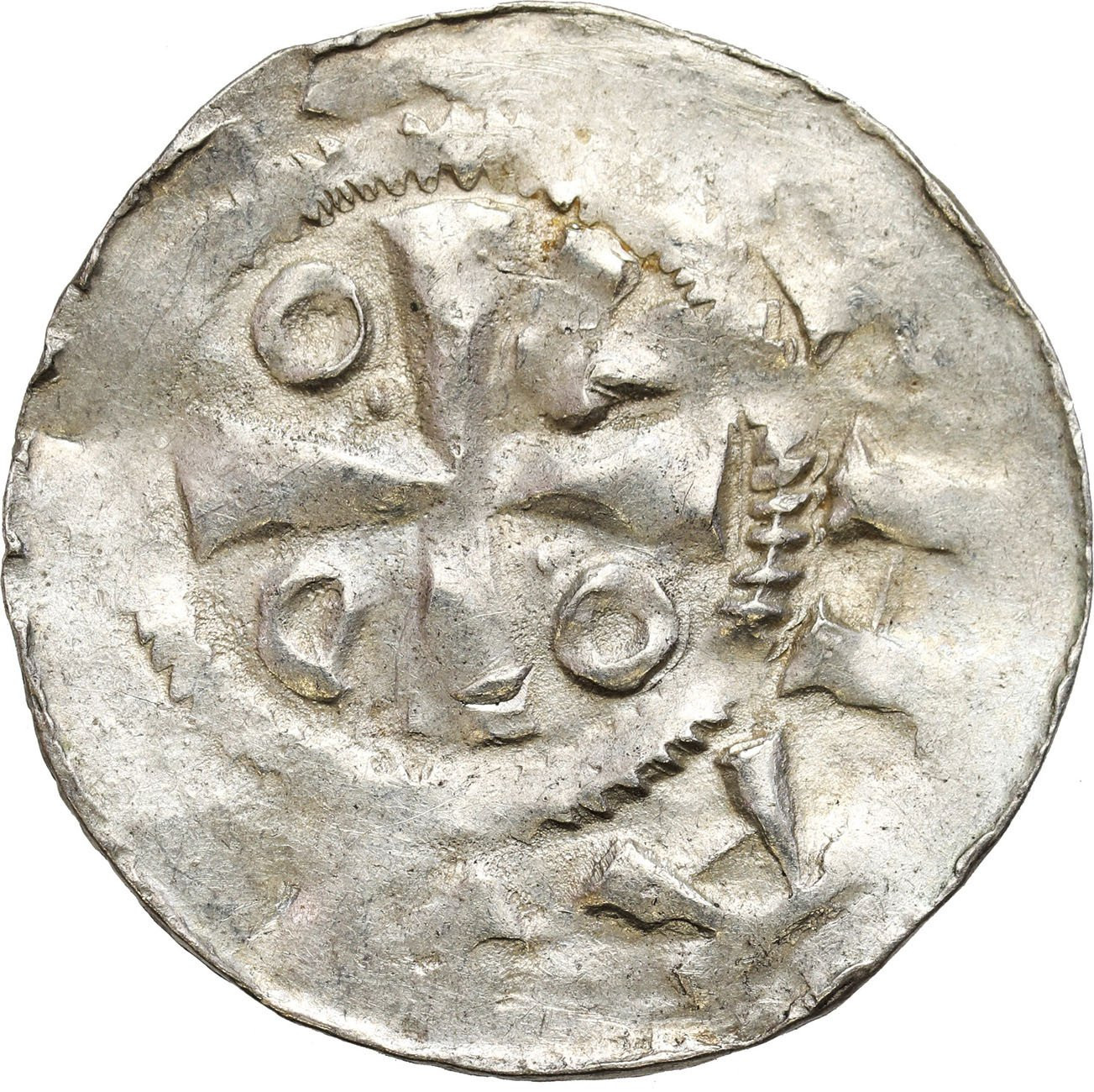 Niemcy, Saksonia. Otto III (983–1002). Naśladownictwo denara typu OAP XI wiek