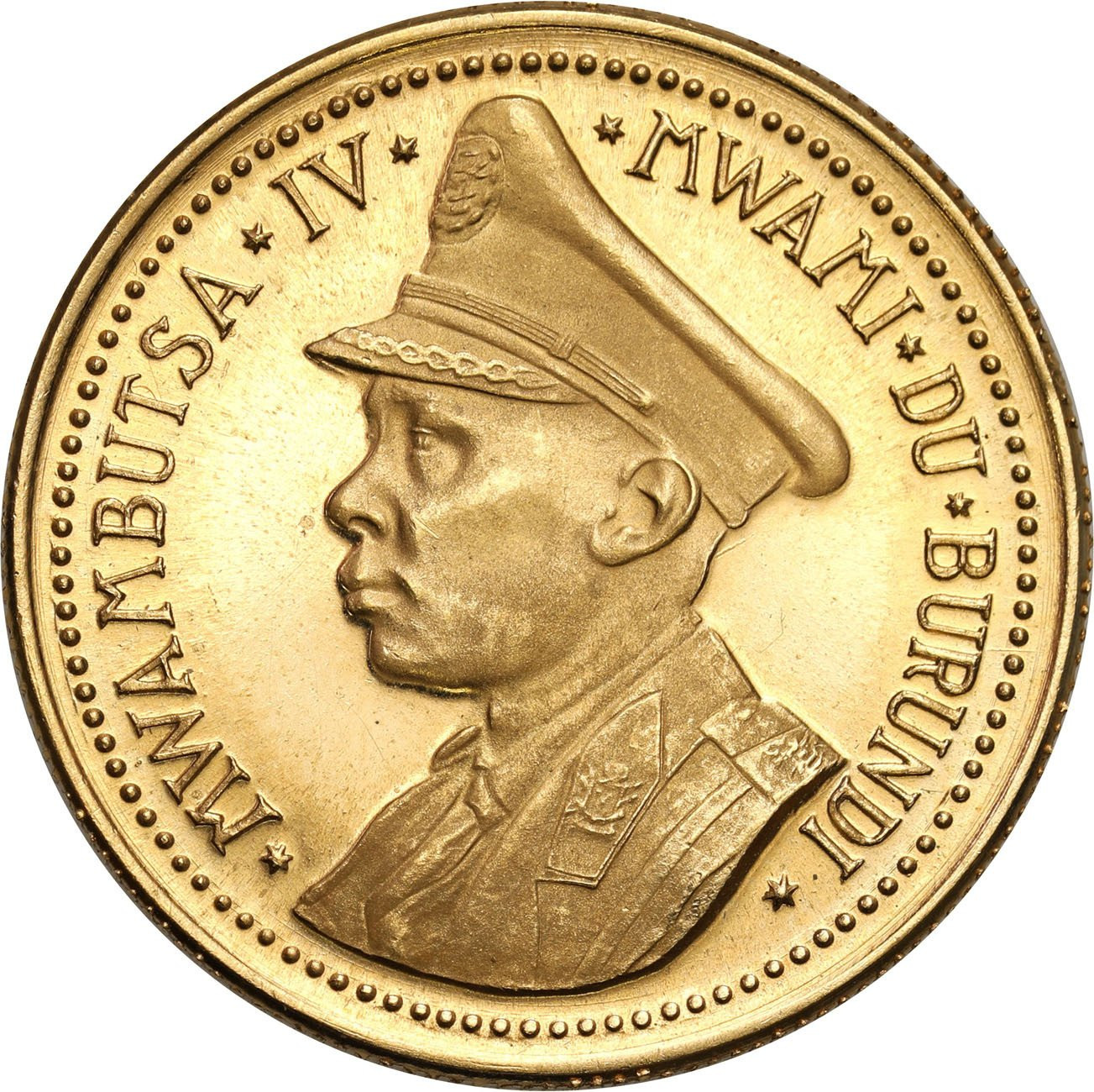 Republika Burundi, Mwambutsa IV Bangiricenge (1915–1966.) 25 franków 1962, Niepodległość Burundi