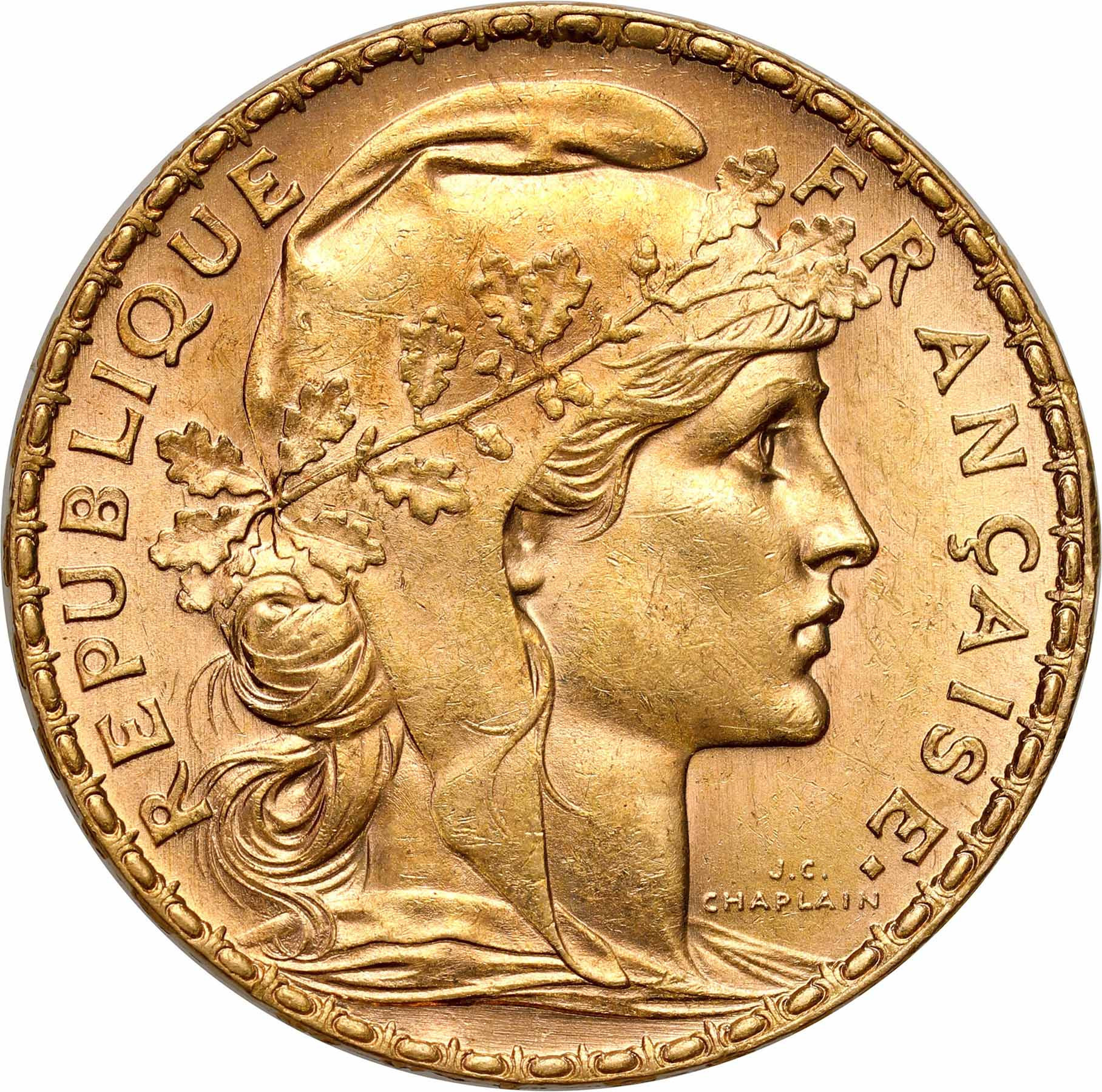 Francja. 20 franków 1912, Paryż