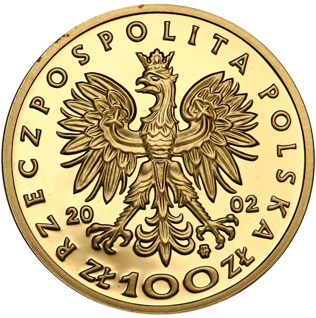 III RP. 100 złotych 2002 Władysław Jagiełło