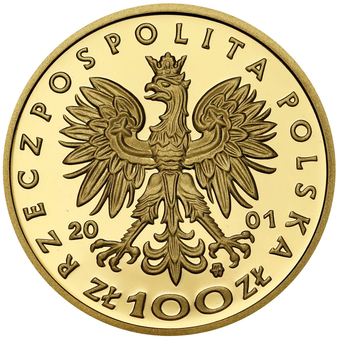 III RP. 100 złotych 2001 Bolesław III Krzywousty 