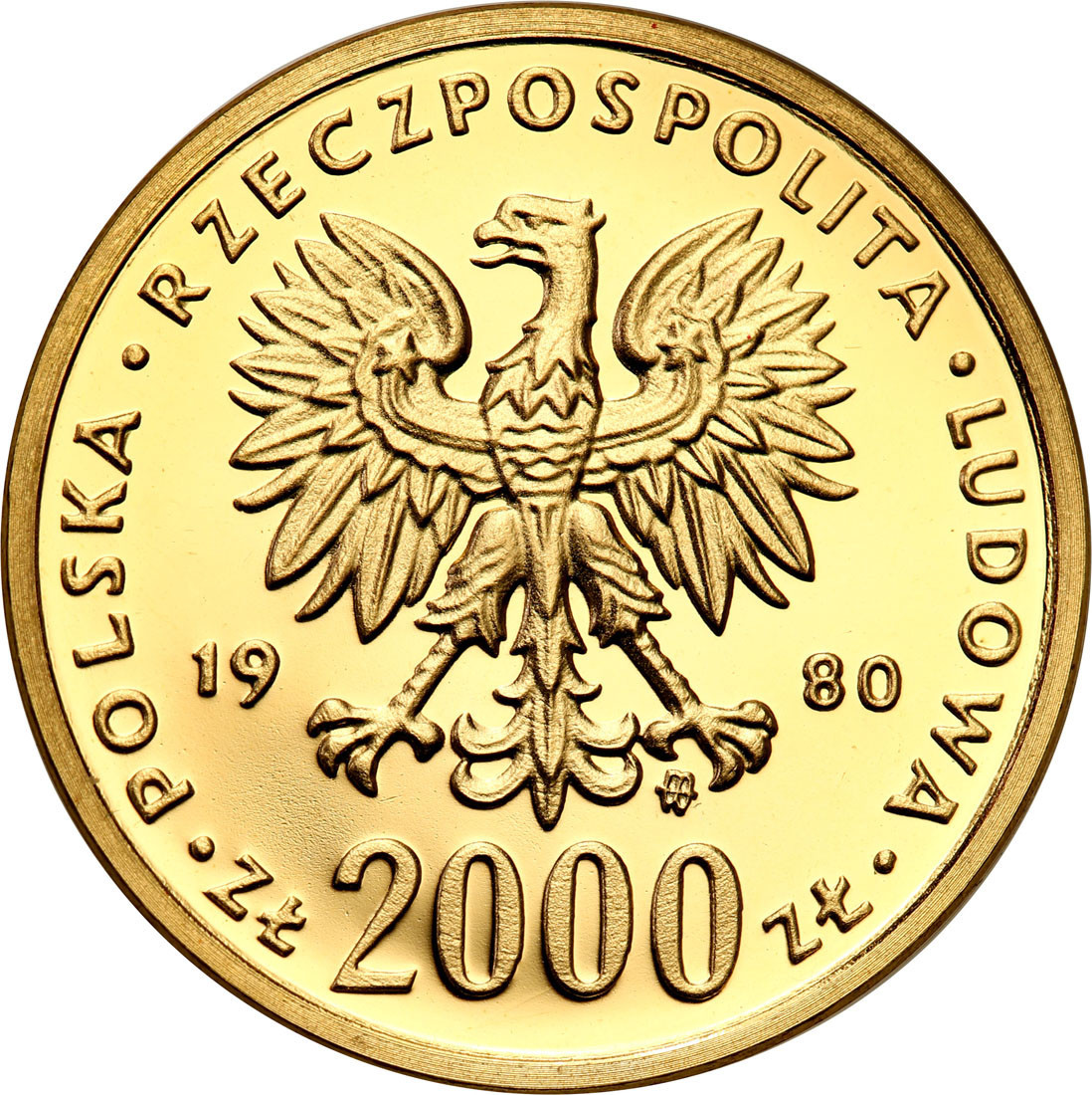 PRL. 2.000 złotych 1980 Kazimierz Odnowiciel