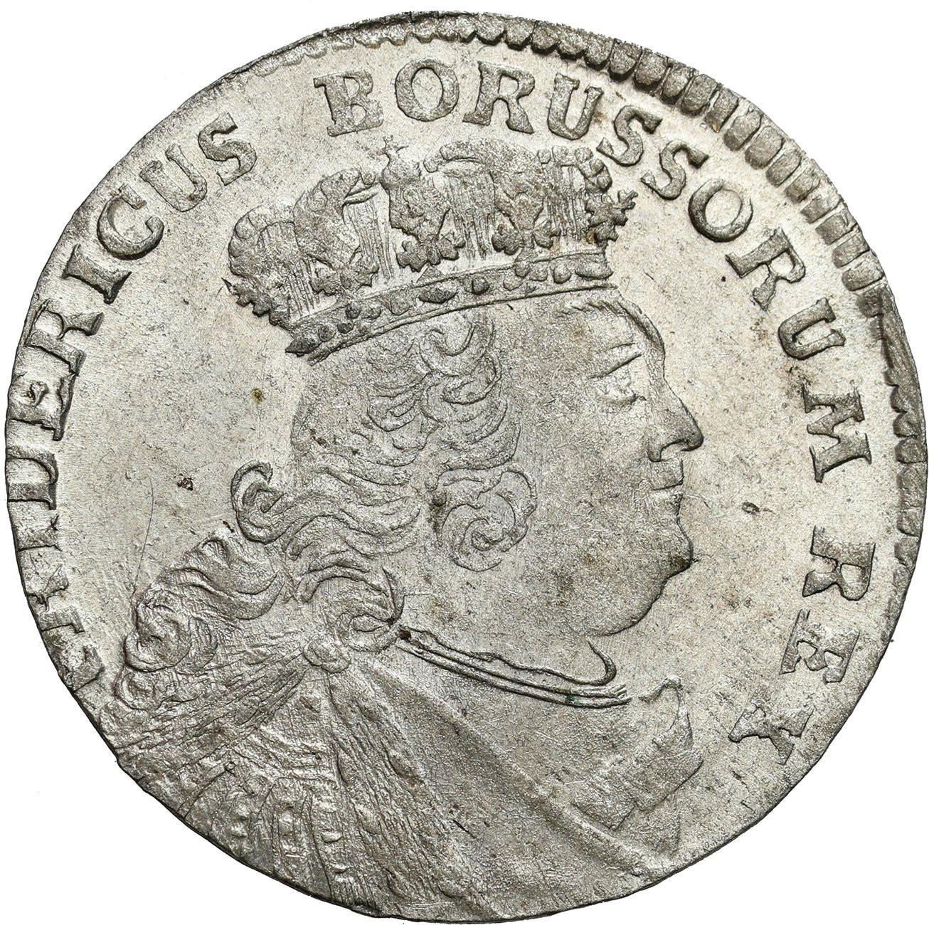 August III Sas. Szóstak 1756 E, Królewiec – RZADKI i PIĘKNY