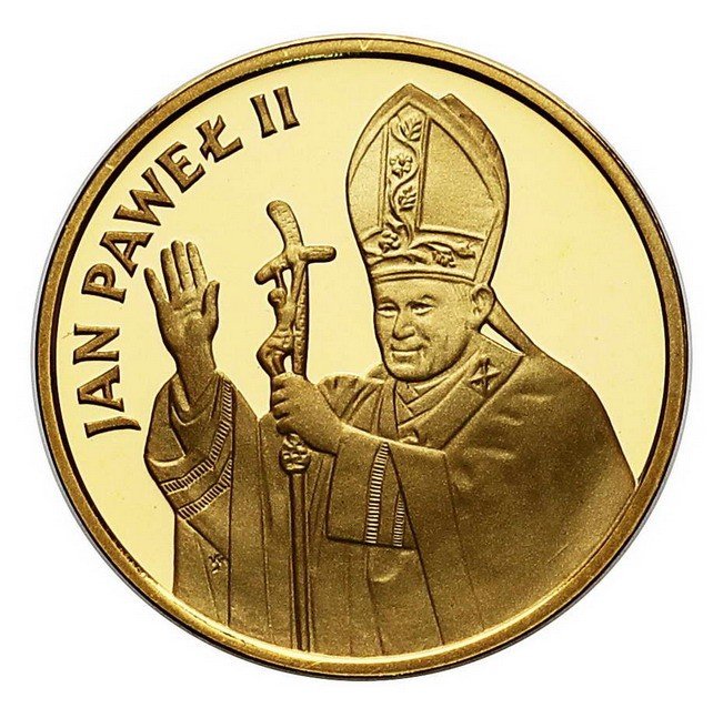  Polska po 1945. Jan Paweł II Papież 1000 złotych 1982, stempel lustrzany