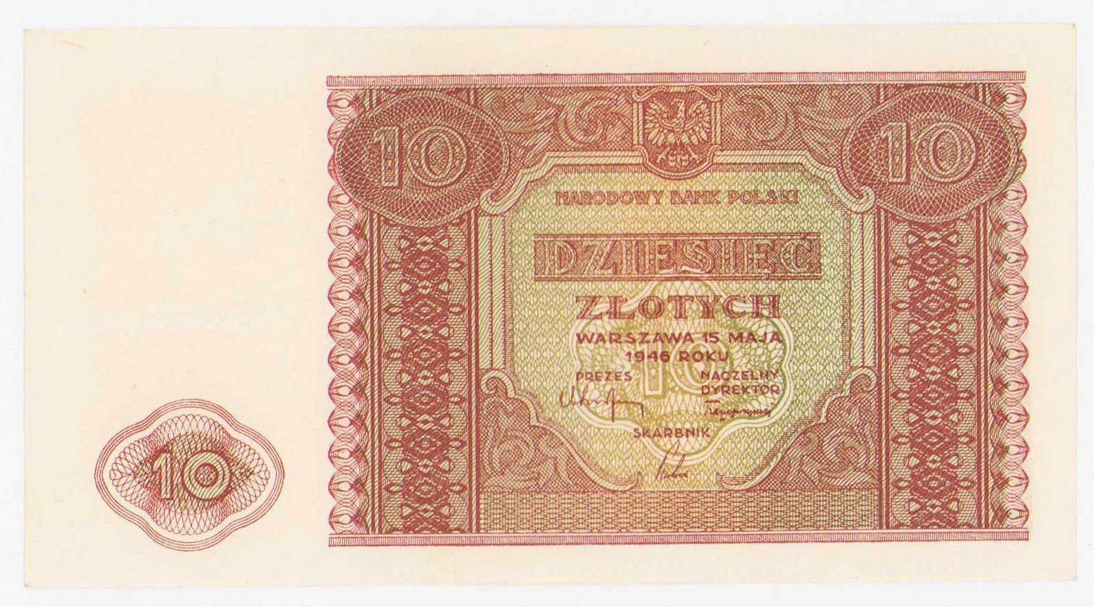 10 złotych 1946