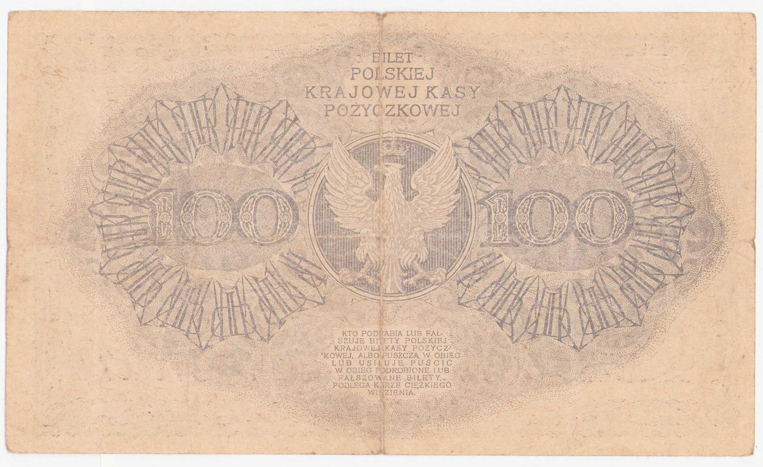100 marek polskich 1919 seria BA
