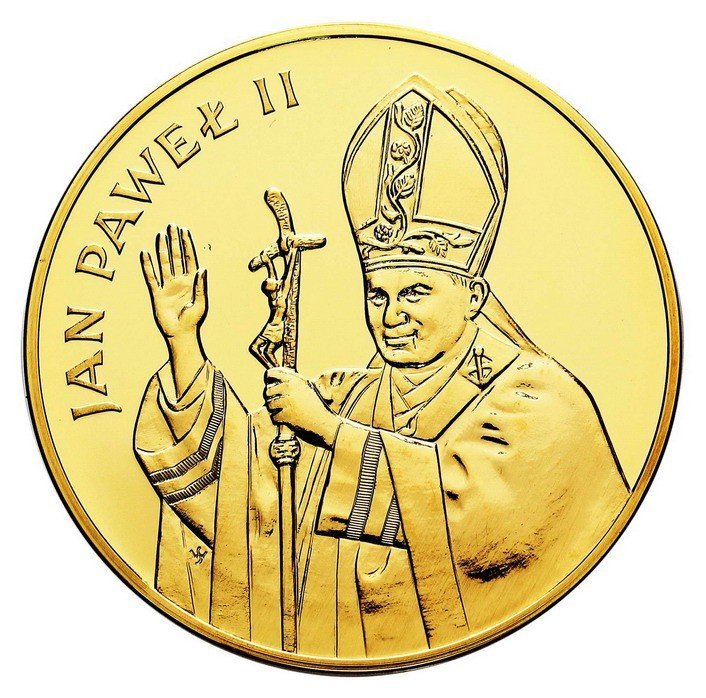 Polska po 1945. Jan Paweł II Papież, 10 000 złotych 1982, stempel zwykły