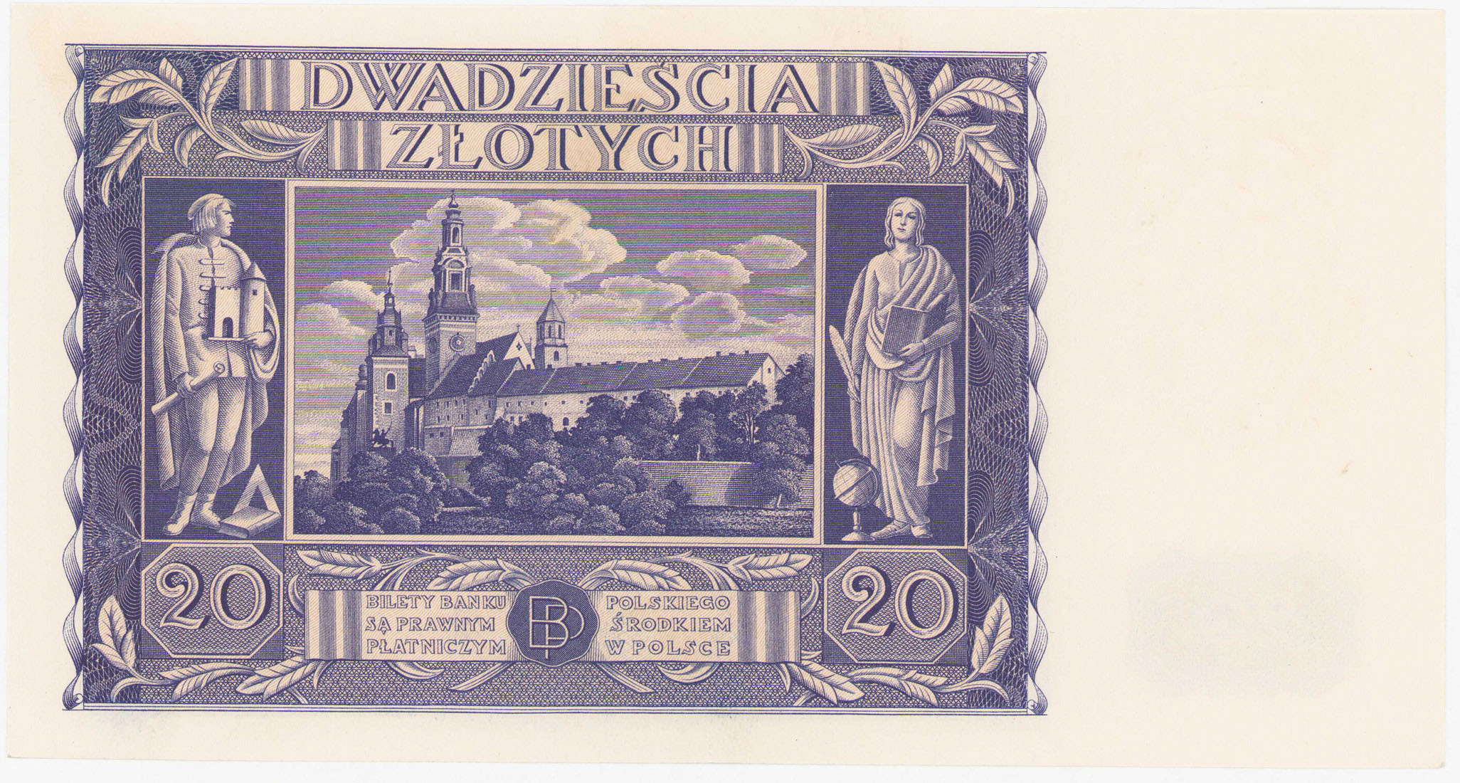20 złotych 1936 seria AZ