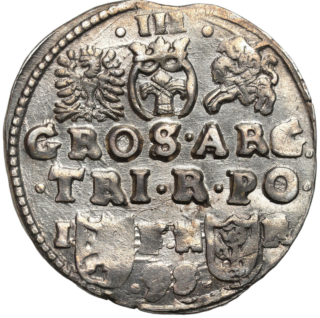 Zygmunt III Waza. Trojak (3 grosze) 1598, Poznań - ŁADNY