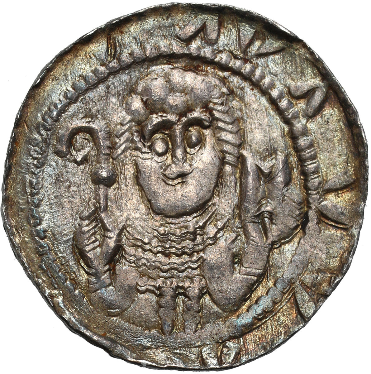 Władysław II Wygnaniec (1138-1146). Denar – PIĘKNY