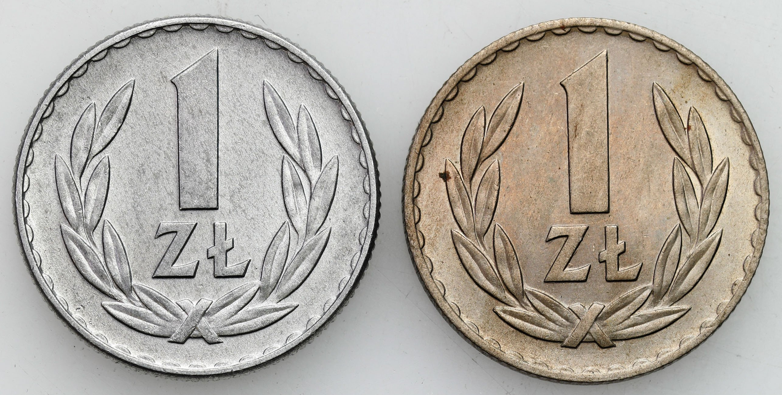 PRL. 1 złotych 1949, zestaw 2 sztuk