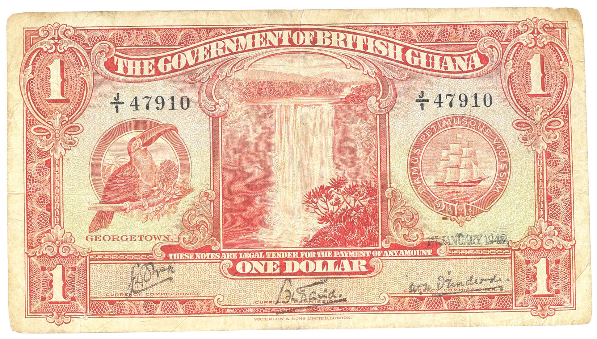 wielka-brytania-british-guiana-1-dollar-1938-rzadki-archiwum