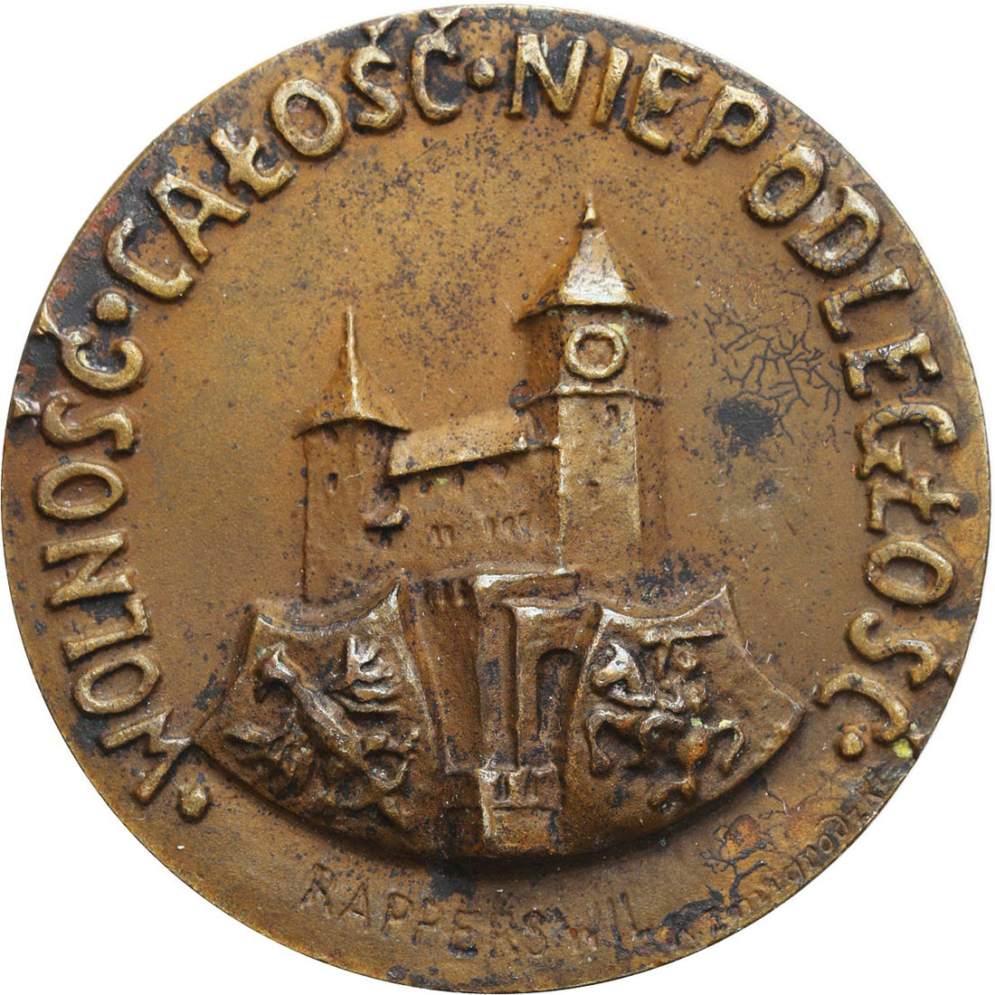 Polska. Medal 1917 - 100 rocznica śmierci Tadeusza Kościuszki - RZADKI