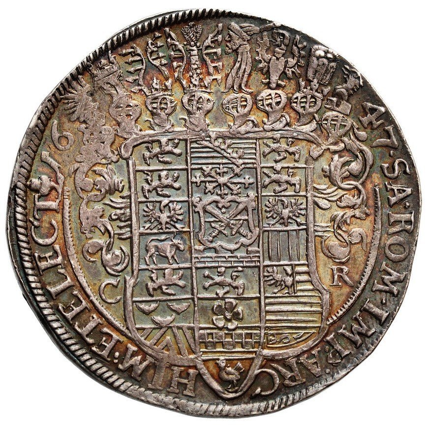 Świat. Niemcy, Saksonia, Jan Jerzy I 1615-1656, Talar 1647, Drezno