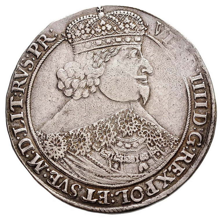 Władysław IV Waza. Talar 1640, Gdańsk