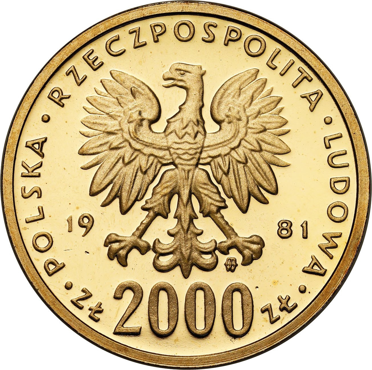 PRL. 2.000 złotych 1981 Bolesław Śmiały