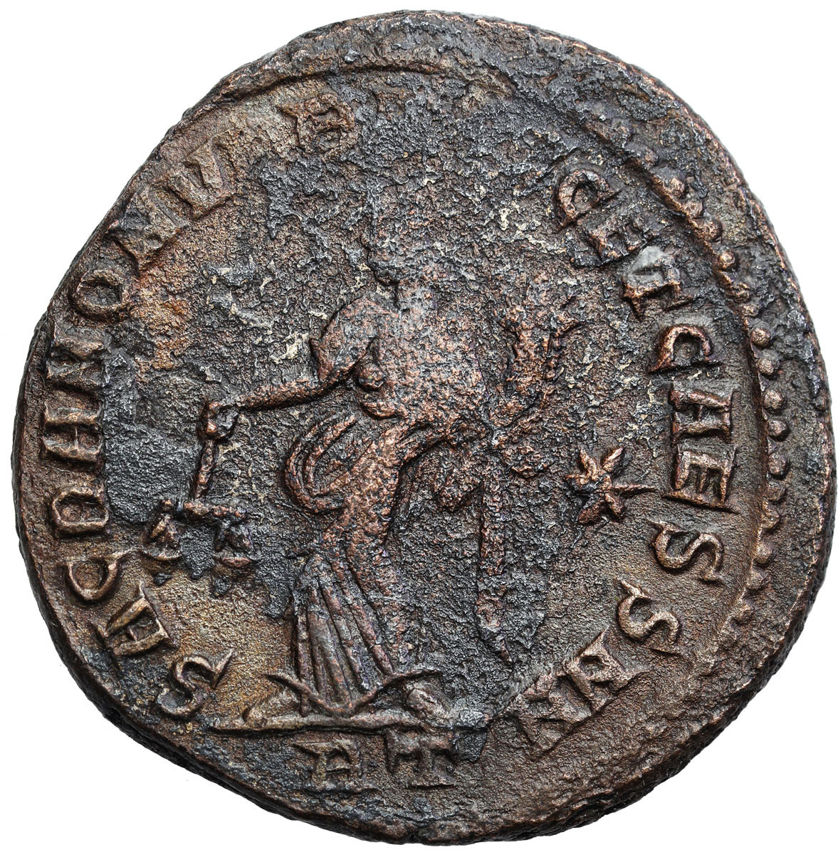 Cesarstwo Rzymskie, Follis, Konstancjusz I Chlorus 293-305 n. e., Rzym