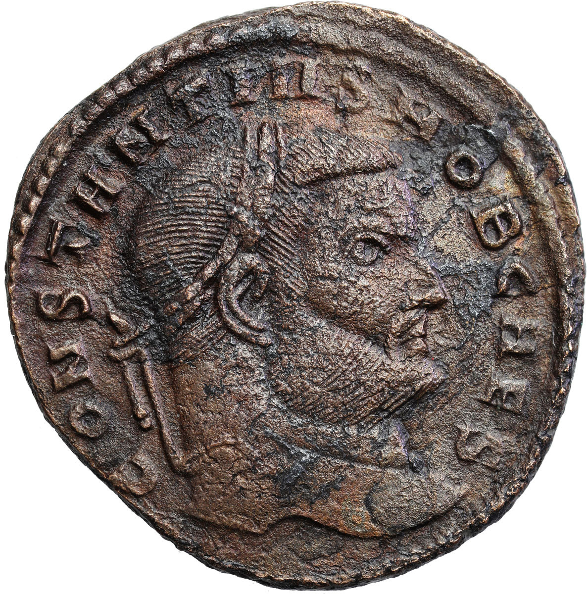 Cesarstwo Rzymskie, Follis, Konstancjusz I Chlorus 293-305 n. e., Rzym
