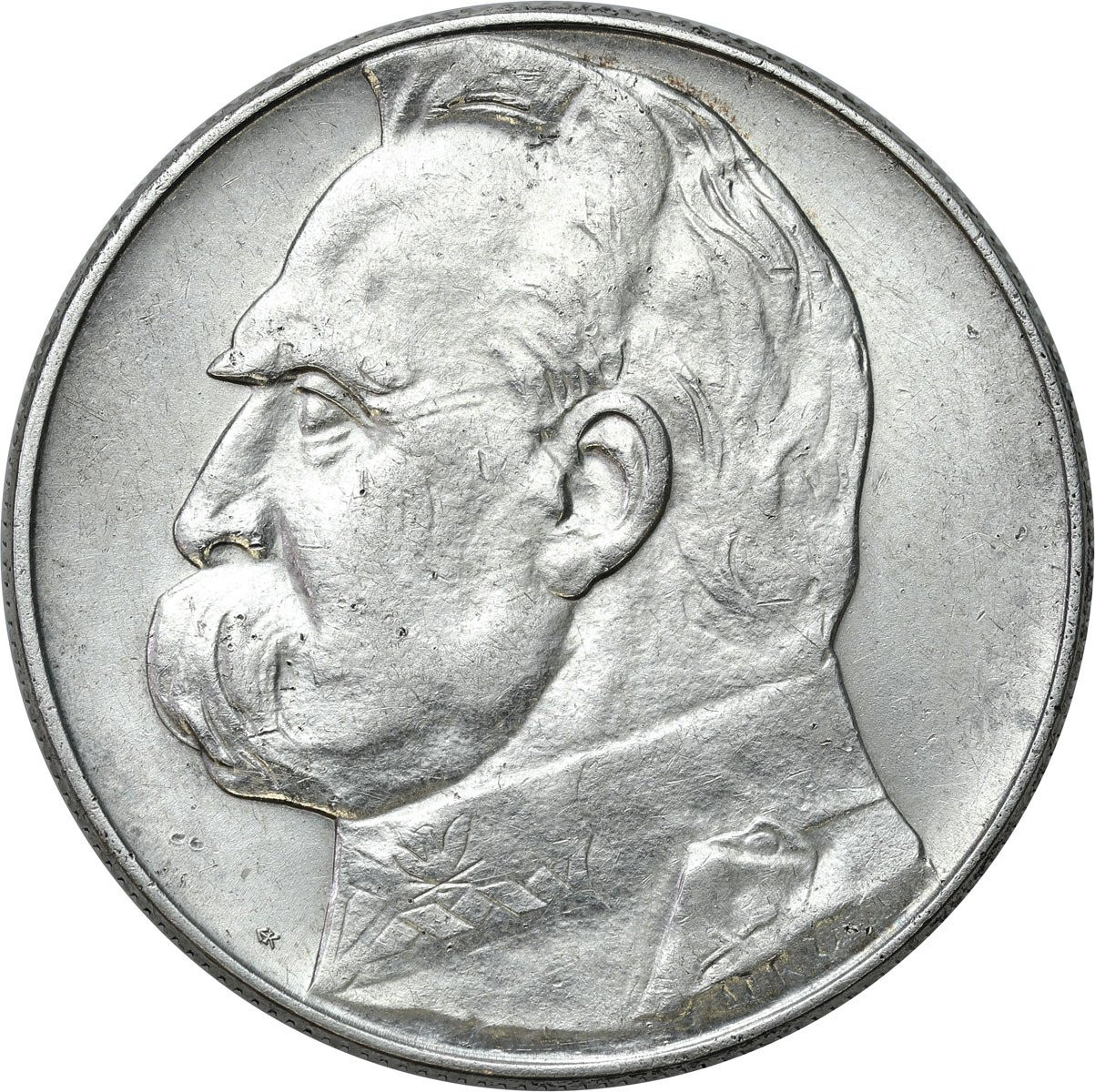 II RP. 10 złotych 1938 Piłsudski 
