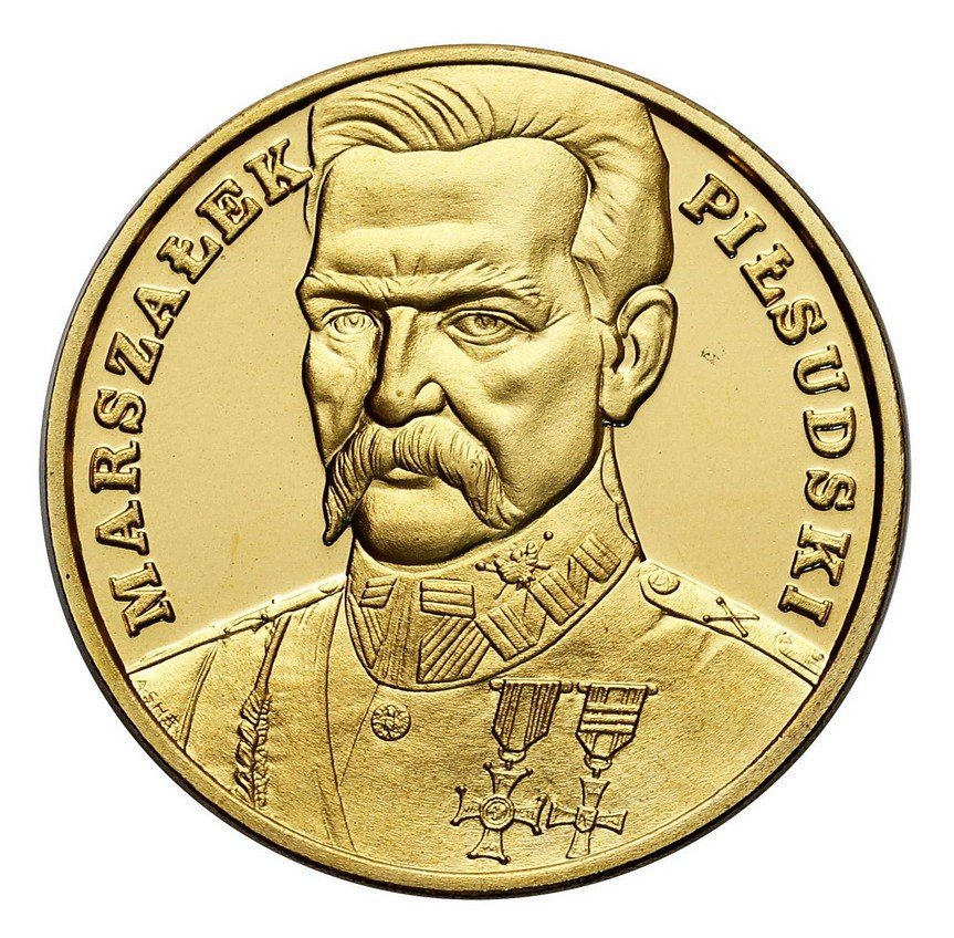 III RP 500 000 złotych 1990 Marszałek Piłsudski