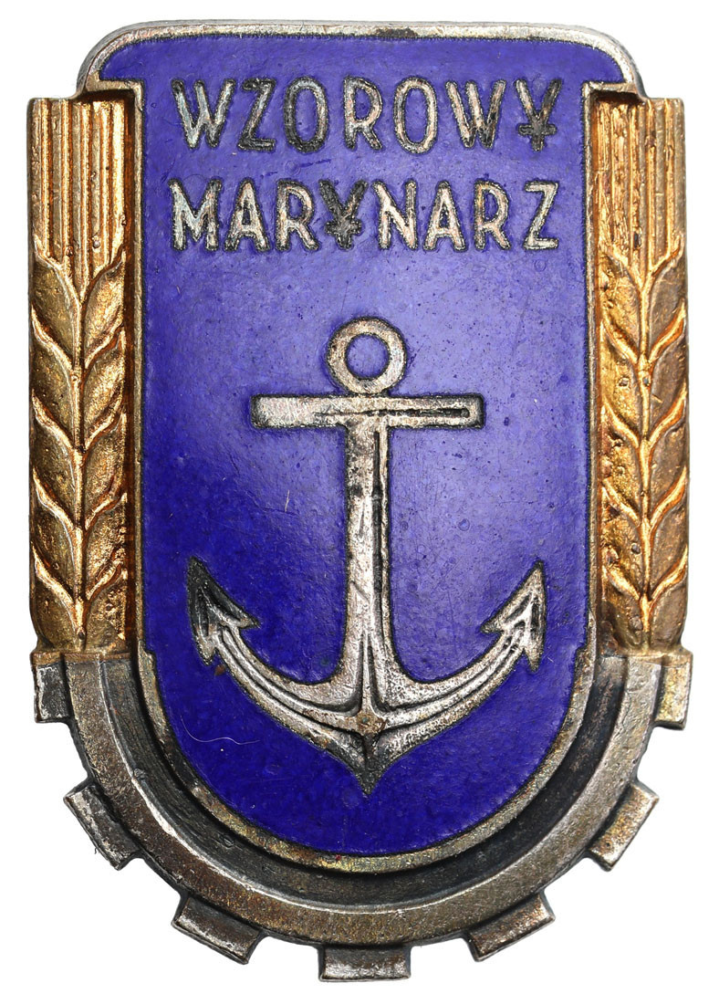 PRL. Odznaka Wzorowy Marynarz