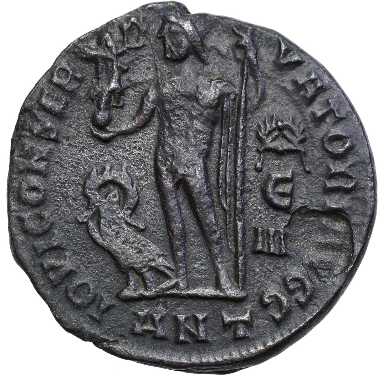 Cesarstwo Rzymskie, Follis, Konstantyn I Wielki 305 – 337 n. e., Siscia – RZADKI