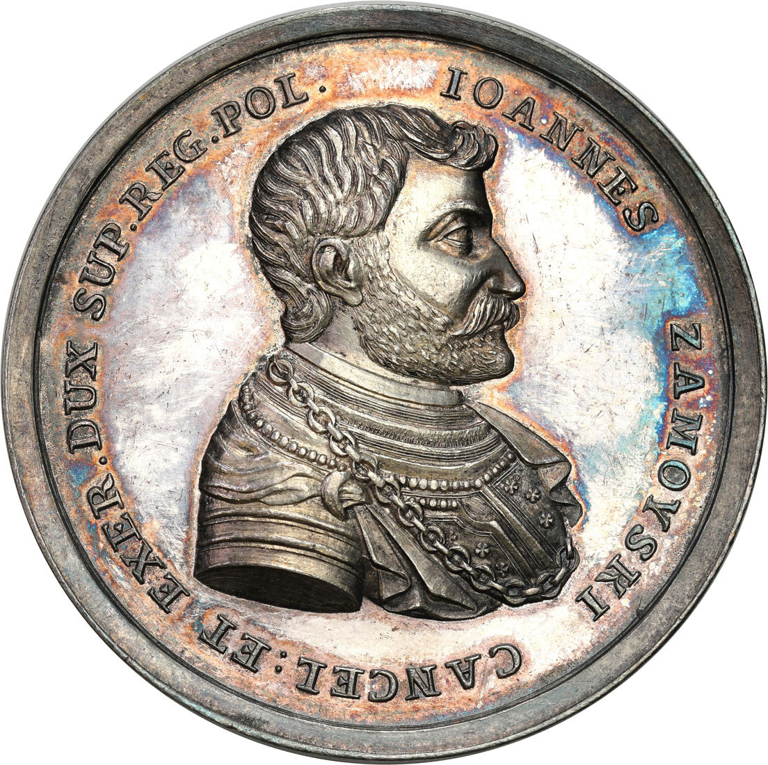 Stanisław August Poniatowski, Medal, Jan Zamojski - RZADKOŚĆ
