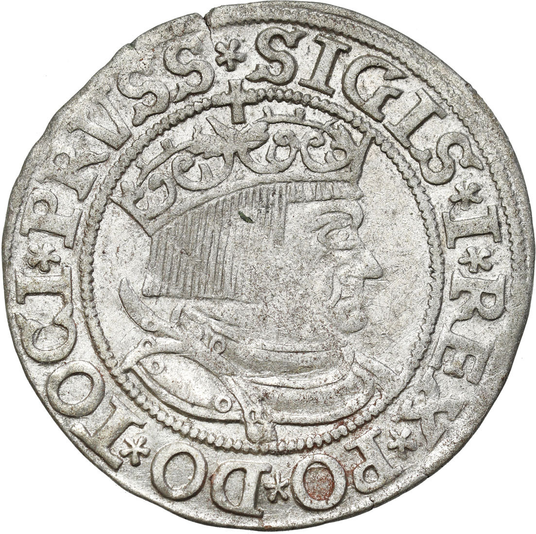 Zygmunt I Stary. Grosz 1533, Toruń