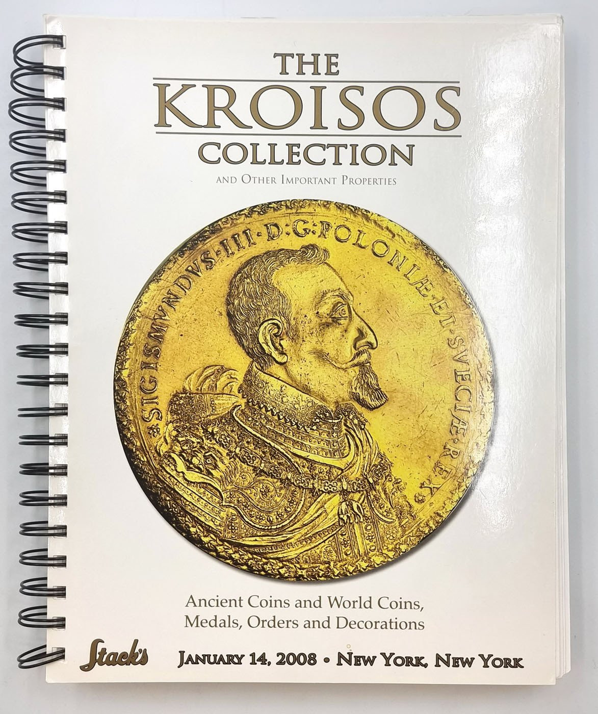 Stack's, Katalog kolekcja Kroisos, 2008 – STUDUKATÓWKA