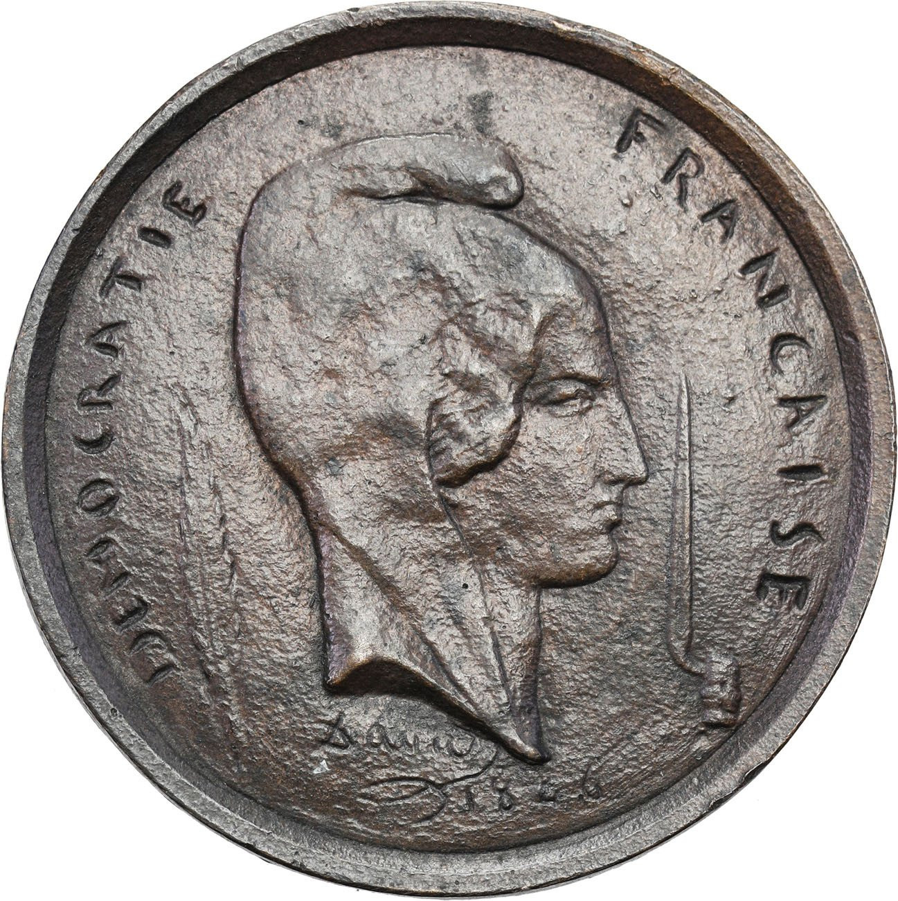Polska. Medal 1846 Rzeź Galicji - RZADKOŚĆ R4